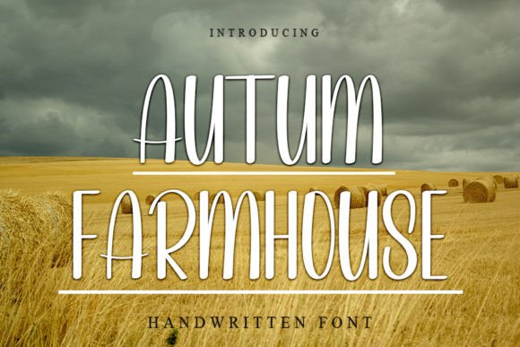 Autumn Farmhouse: A Font That Builds a Consistent Brand