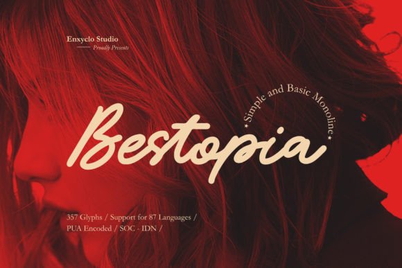 Bestopia: A Script Font for Real-World Projects