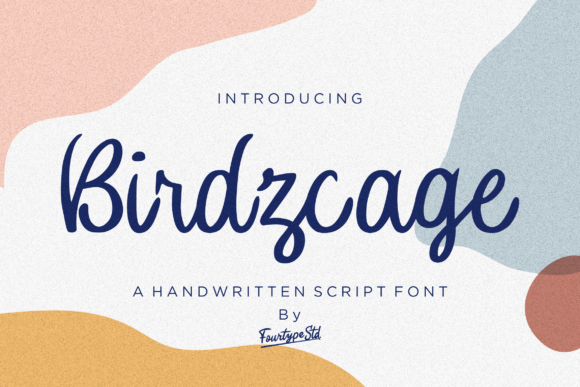 Birdzcage: A Fresh Handwritten Font for Modern Branding