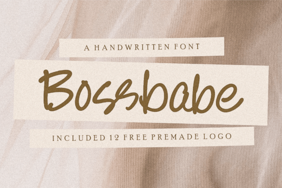 Bossbabe: An Elegant Handwritten Font for Feminine Branding