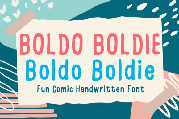 Craft Your Brand's Handmade Charm with Boldo Boldie Font