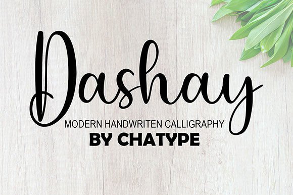 Dashay: A Handwritten Font for Crafters Who Value Elegance and Utility
