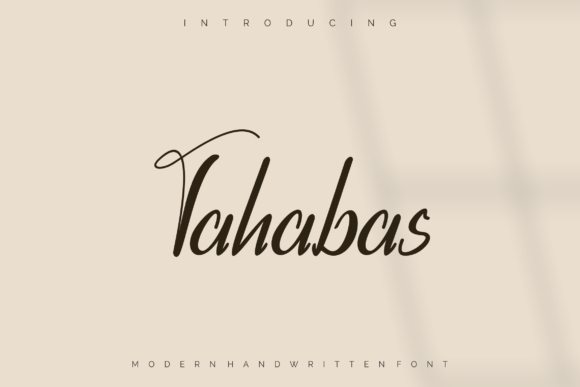 Discovering Tahabas: A Handwritten Font for Editorial Expression