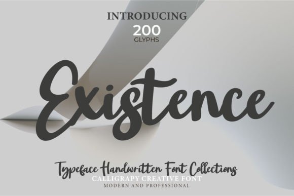 Existence: The Handwritten Font for Digital Brand Personality