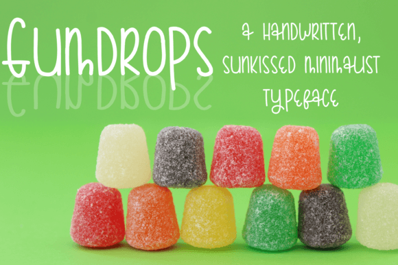 Grumdrops: A Playful Font for Editorial Expression