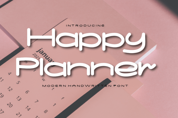 Happy Planner: A Casual Font for Consistent Branding