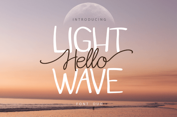 Hello Light Wave Duo: A Font Built for Digital Branding
