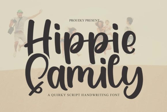 Hippie Family: A Script Font for Digital Branding