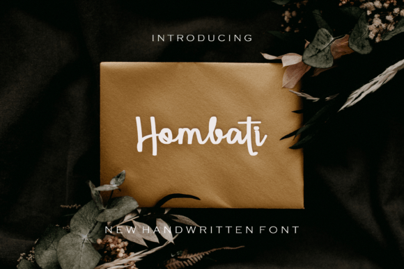 Hombati: The Friendly Handwritten Font for Digital Design