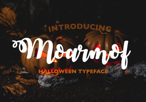 Moarmof: A Handwritten Halloween Font for Creative Marketers