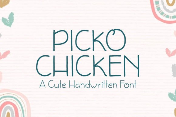 Picko Chicken: A Font That Brings Editorial Personality