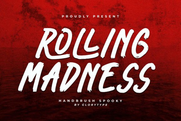Rolling Madness: The Spooky Display Font for Modern Web Design