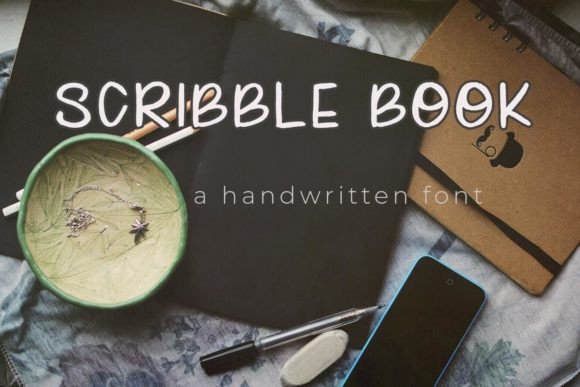 Scribble Book: A Casual Handwritten Font for Modern Branding