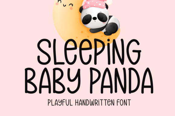 Sleeping Baby Panda: A Font That Can Elevate Your Brand Story