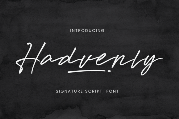 The Hadvenly Script Font: A Flexible Tool for Modern Branding