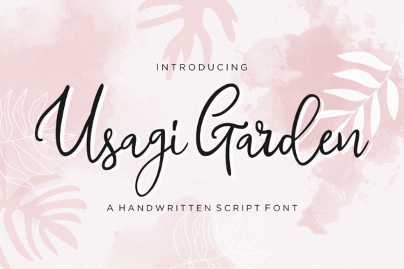 Usagi Garden: The Script Font That Can Shape Your Online Brand